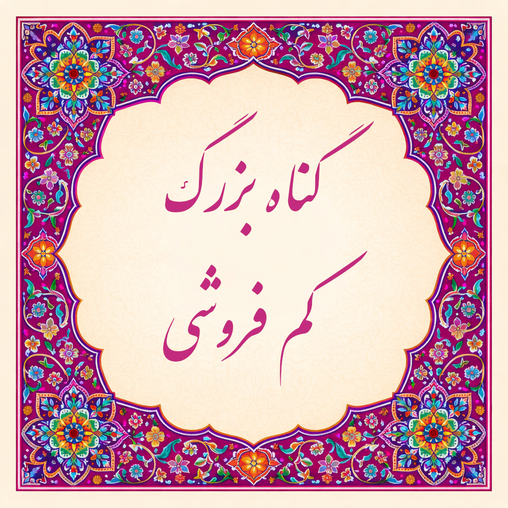 وای بر کم فروشان ، بررسی یکی از گناهان کبیره کسب‌وکار